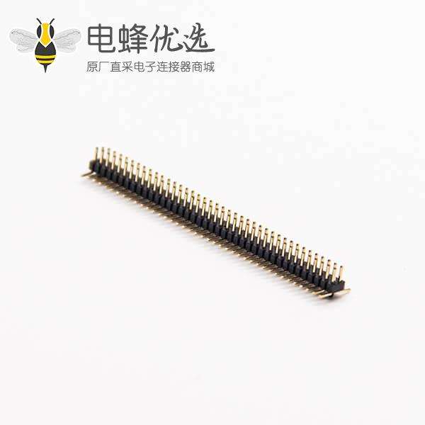 双排插针连接器直式180度1.0 PH 2&times;40 PIN贴板