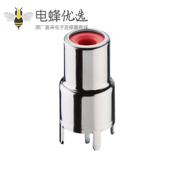 数字音频接头母头直式插板金属接头