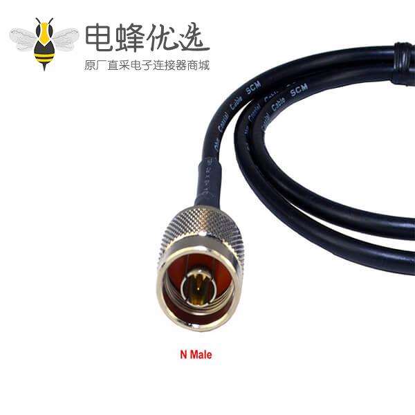 N头线转SMA线LMR195线长1米3G 4G LTE射频无线电天线或避雷器的使用