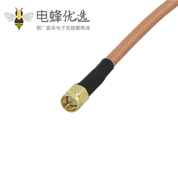射频线SMA 公头转N公头RG142组装线束