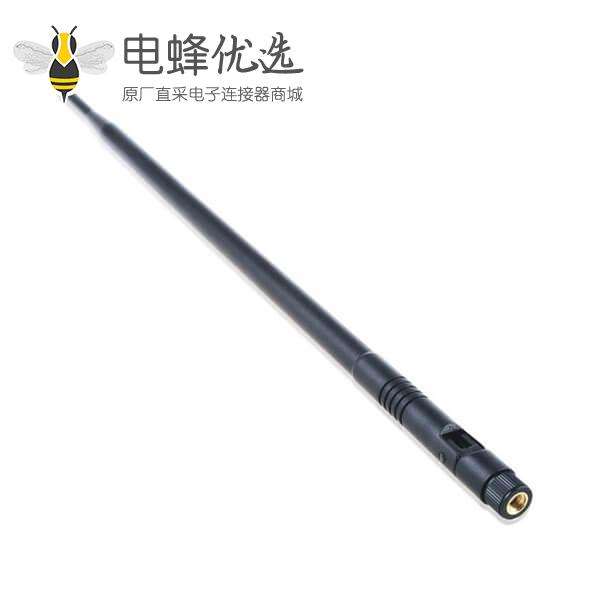 9dBi反极SMA双频天线2.4GHz 5.8GHz高增益WiFi全向天线