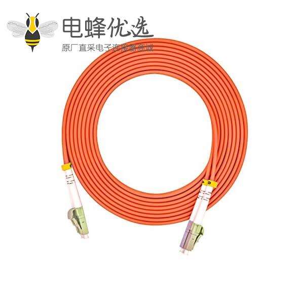 光纤跳线厂家供应LC转LC双工多模光纤跳线50/125&mu;m OM2 3米