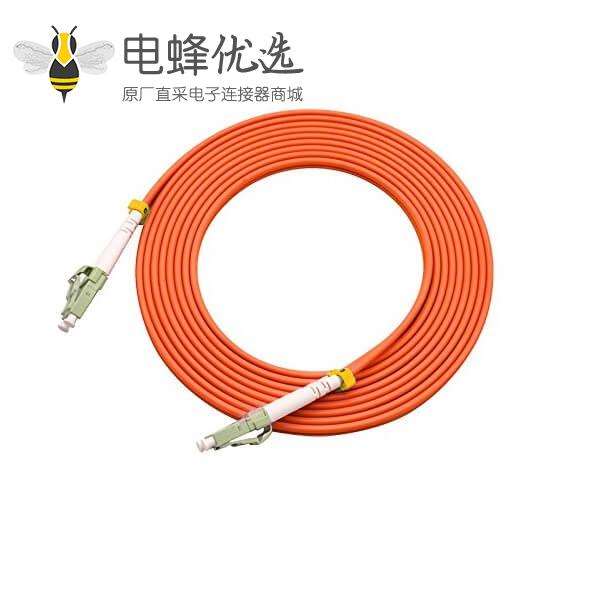光纤跳线厂家供应LC转LC双工多模光纤跳线50/125&mu;m OM2 3米