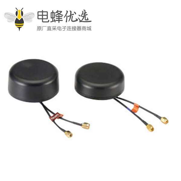4G LTE GSM UMTS GNSS室外车载锁接安装二合一复合天线