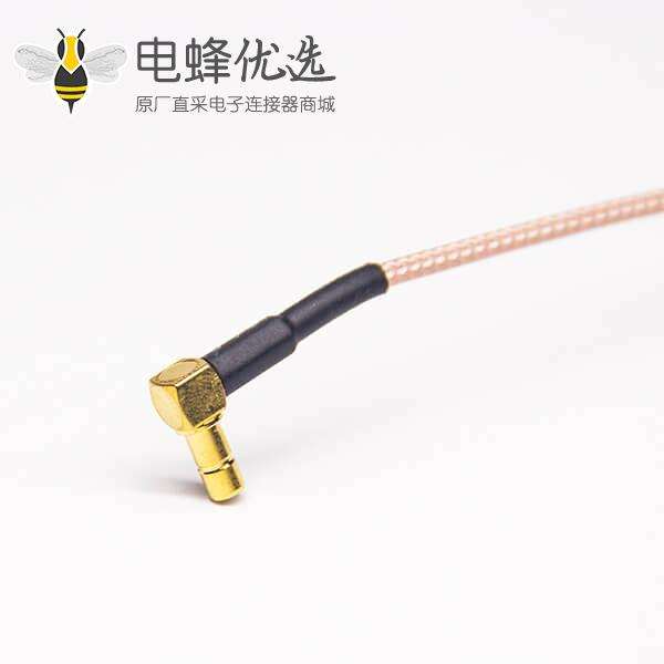 RF线转接头UHF母转SMB公接RG316线长10cm