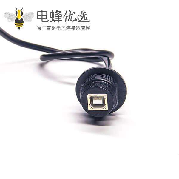防水Type B USB数据线1米户外设备专用