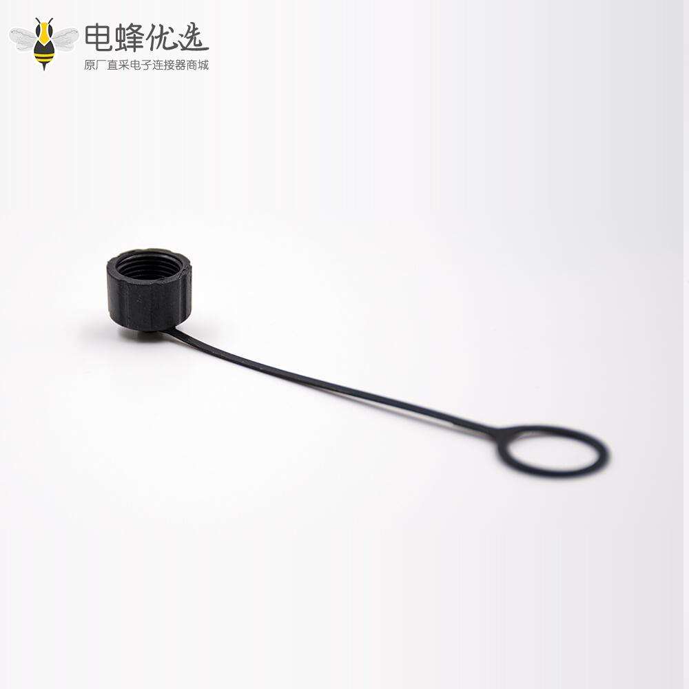 防尘帽M12黑色塑料