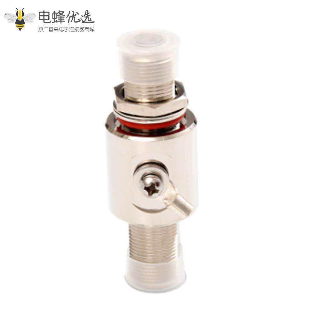 天馈避雷器N头180&deg;,母转母IP67DC-3GHzRF射频避雷器