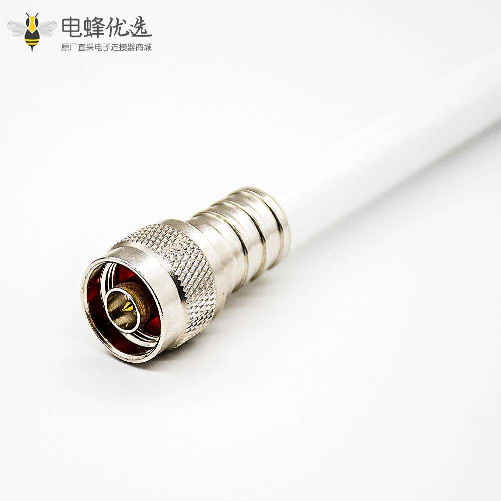 N插头2.4GHZ全向WiFi天线公头直式标准螺纹连接