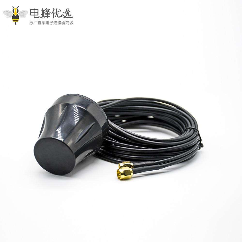 高增益4G GPS 组合全向天线28dbi接SMA头