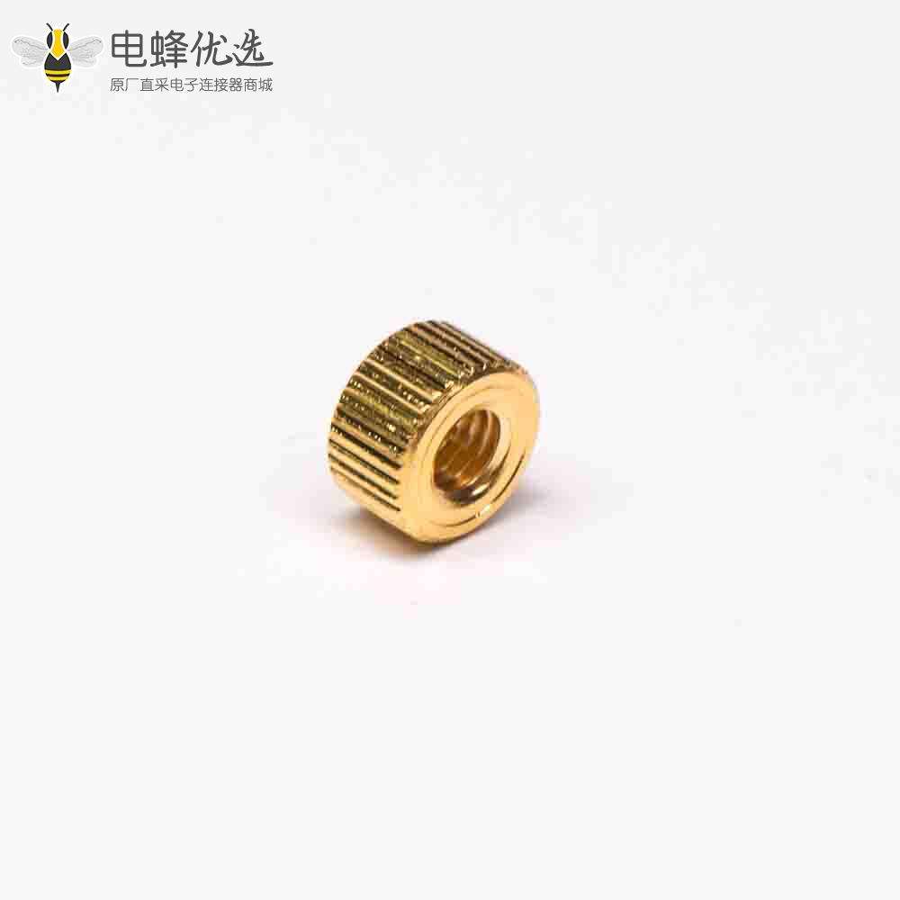 五金件螺母黄铜表面滚花纹