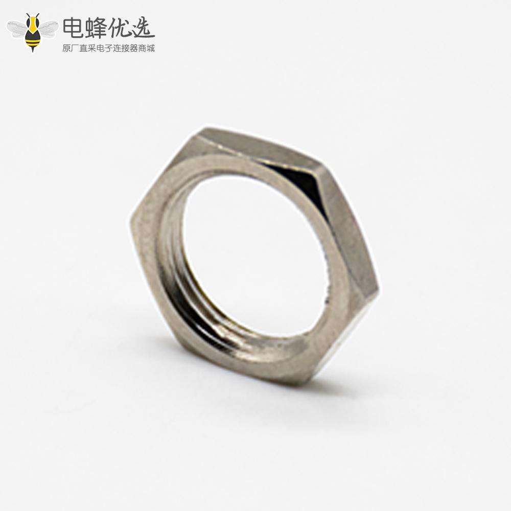 锁紧螺母F母头英制螺母镀镍
