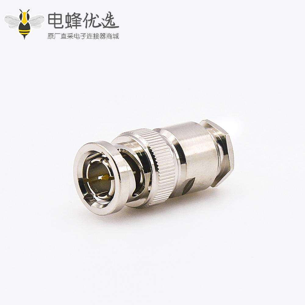SYV-75-4的BNC连接器螺丝拧紧型75&Omega;公头直式接线