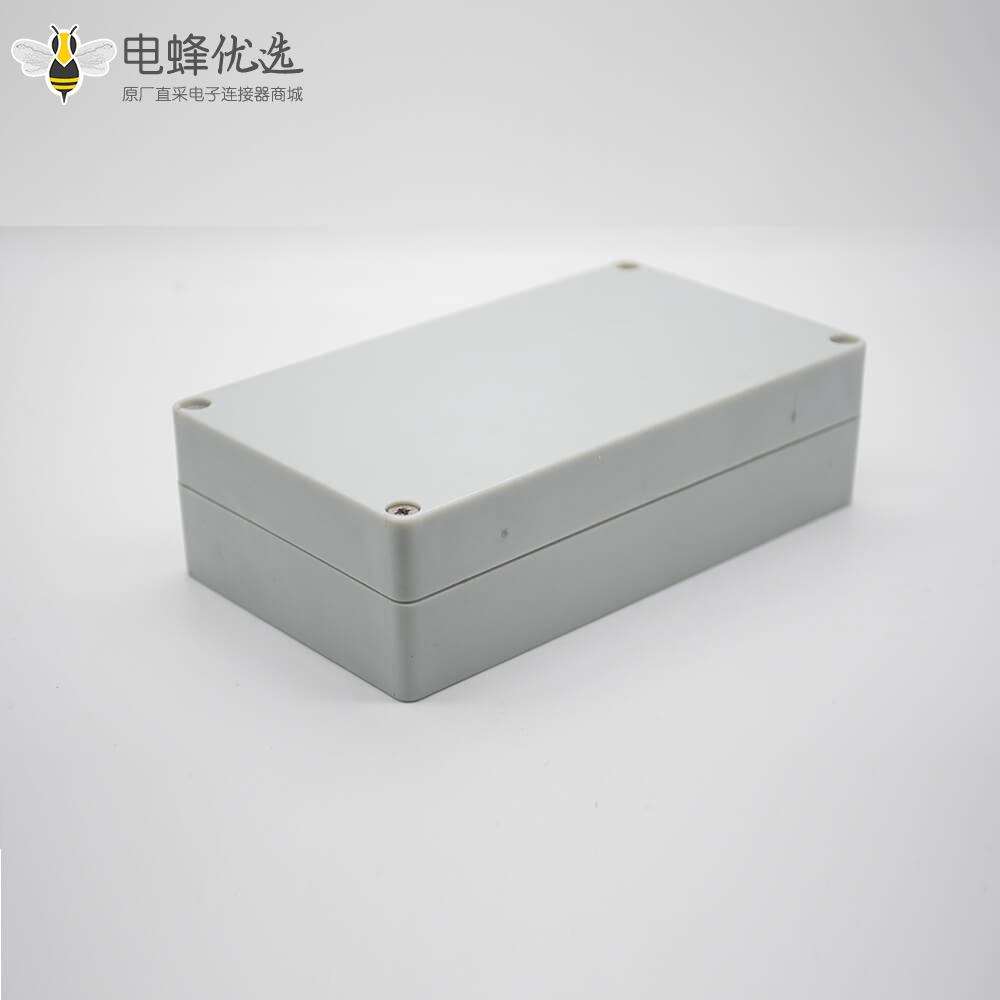 塑料防水防尘接线盒90&times;158&times;40低盖螺丝固定ABS塑料外壳