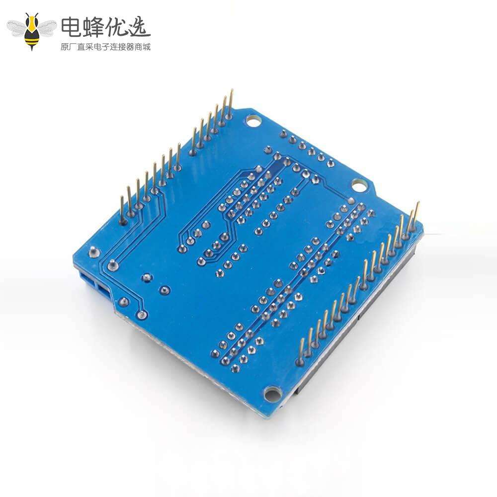 Arduino扩展板传感器防护板V5.0电子积木 UNO扩展盾PCB安装