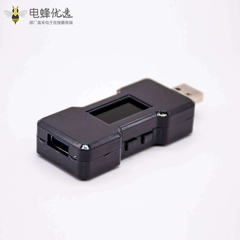 USB测试仪FNB18 电压电流容量电量计时表可切换界面液晶屏