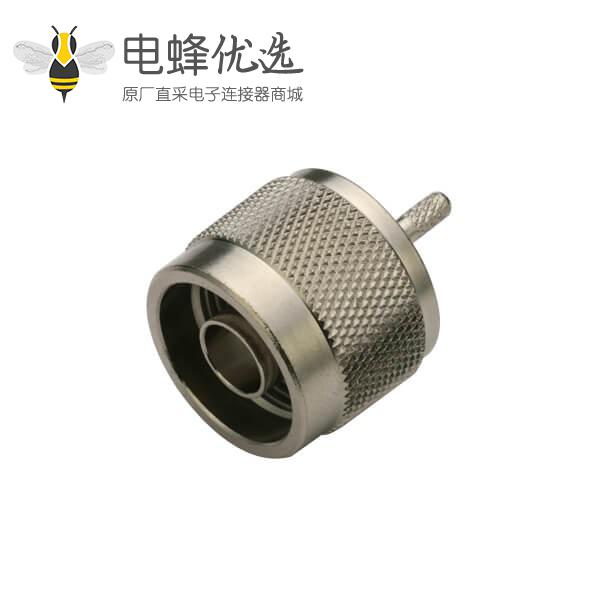 射频同轴连接器 压接式线缆RG316_174 n型公头