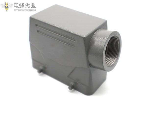 16芯重载连接器16B高结构侧出线上壳电路箱接线用