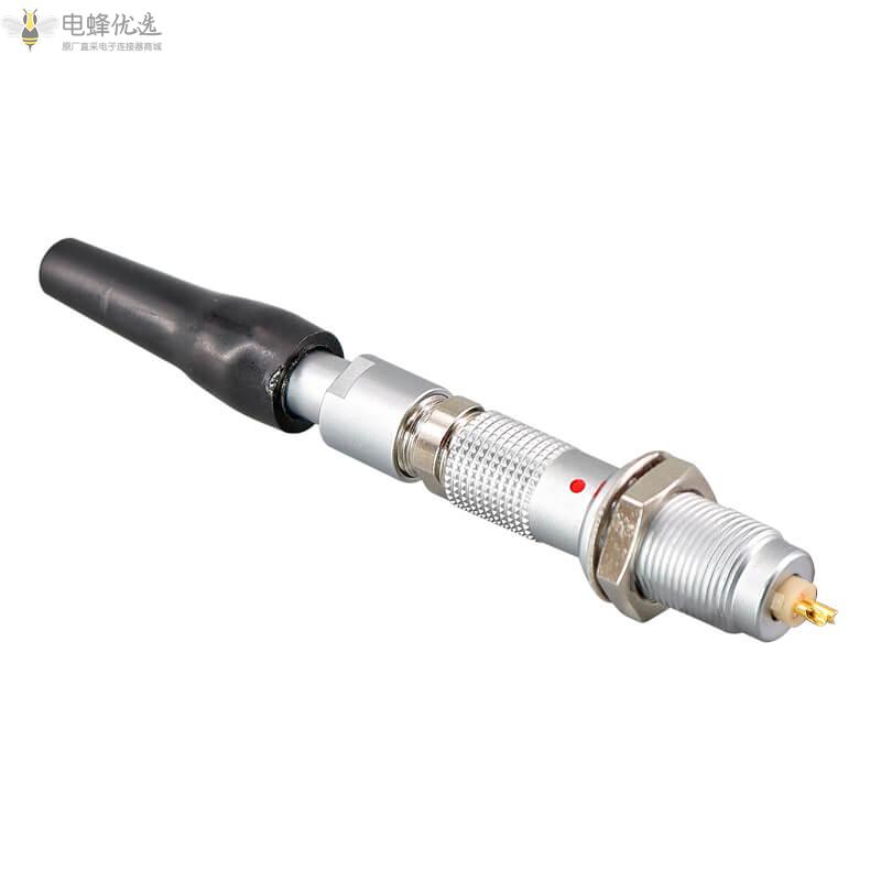 推拉自锁快速拔插圆形连接器航空插头插座FGG/EGG00B2芯整套厂家批发