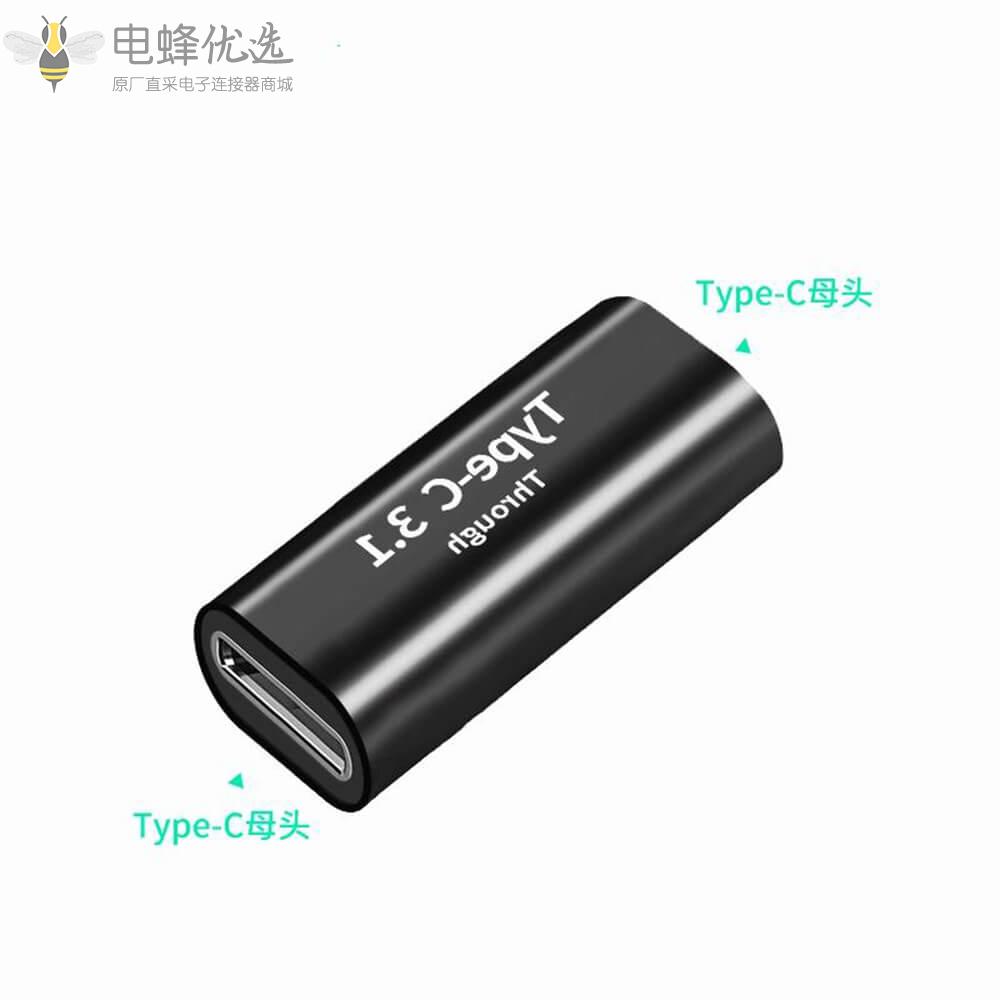 USB_Type_C公头转Type_C公头Gen2公速率10gbps转接头