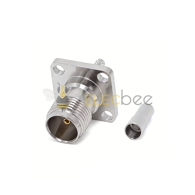 NC-C-75J1.5 射频同轴连接器 75&Omega;TNC 公头内针压接式接RG174/RG179/75-1.5 线缆